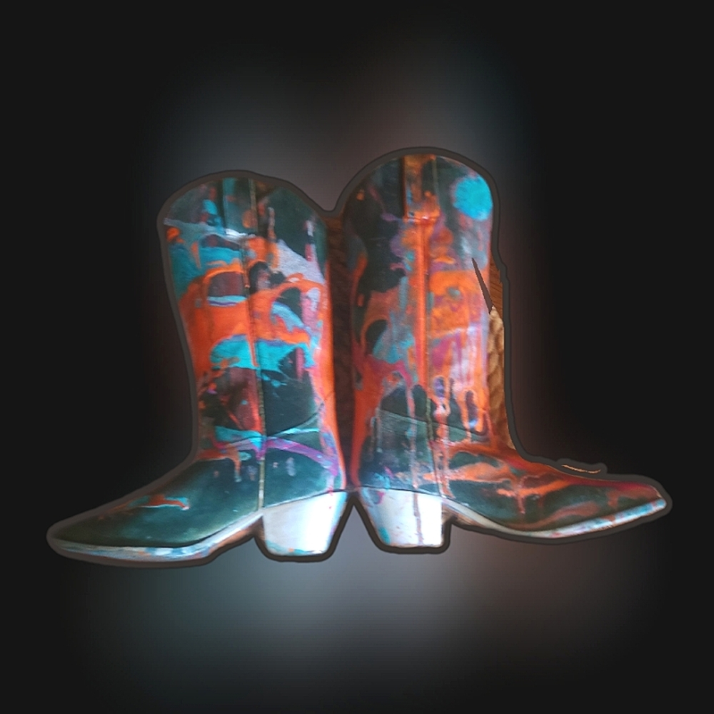 *CUSTOM COMANCHE Boots - Picture 2 of 6